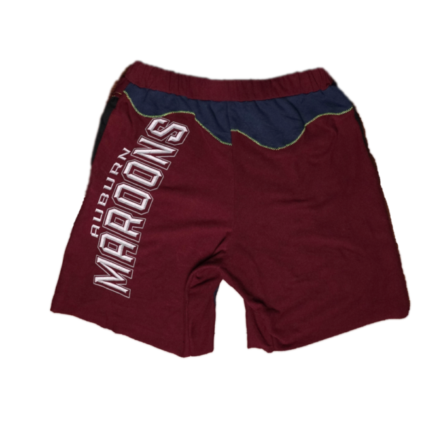 ISWIS Short 12"Blood&Dark Blue" - Image 2