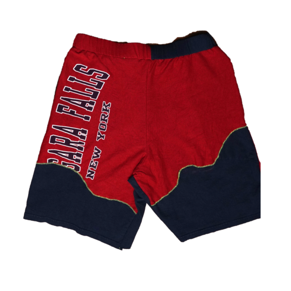 ISWIS Short 07 "Dark Blue&Dark Red" - Image 2